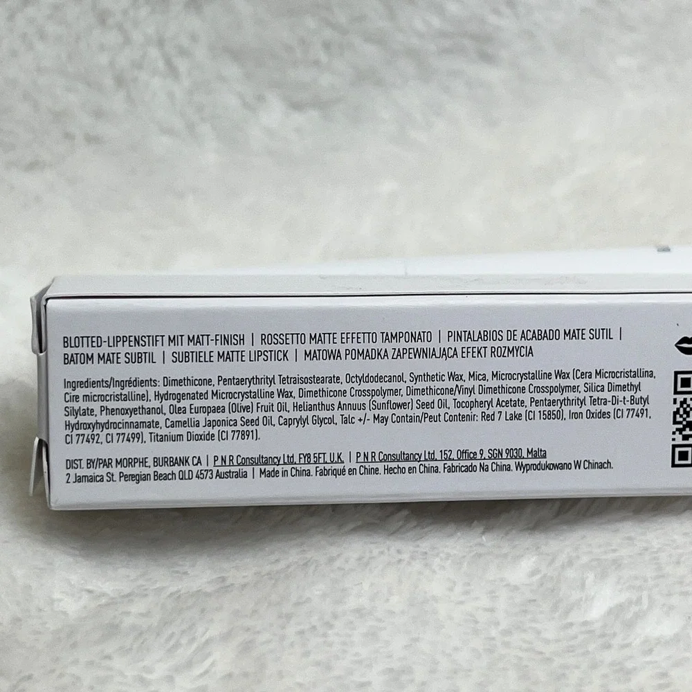 Morphe 2 Good Talk Blotted Matte Lipstick Cocoa Cutie Vegan‎ Cruelty-Free